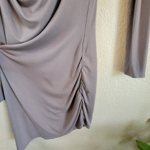 STELLA Carakasi Angled Swoop Neck Lagenlook Dress Size XSmall - Picture 3 of 6